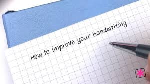 how to improve handwriting