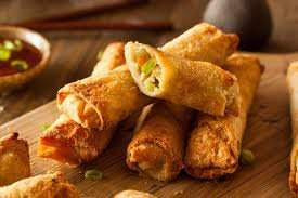 chicken spring rolls