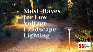 low voltage landscape lighting
